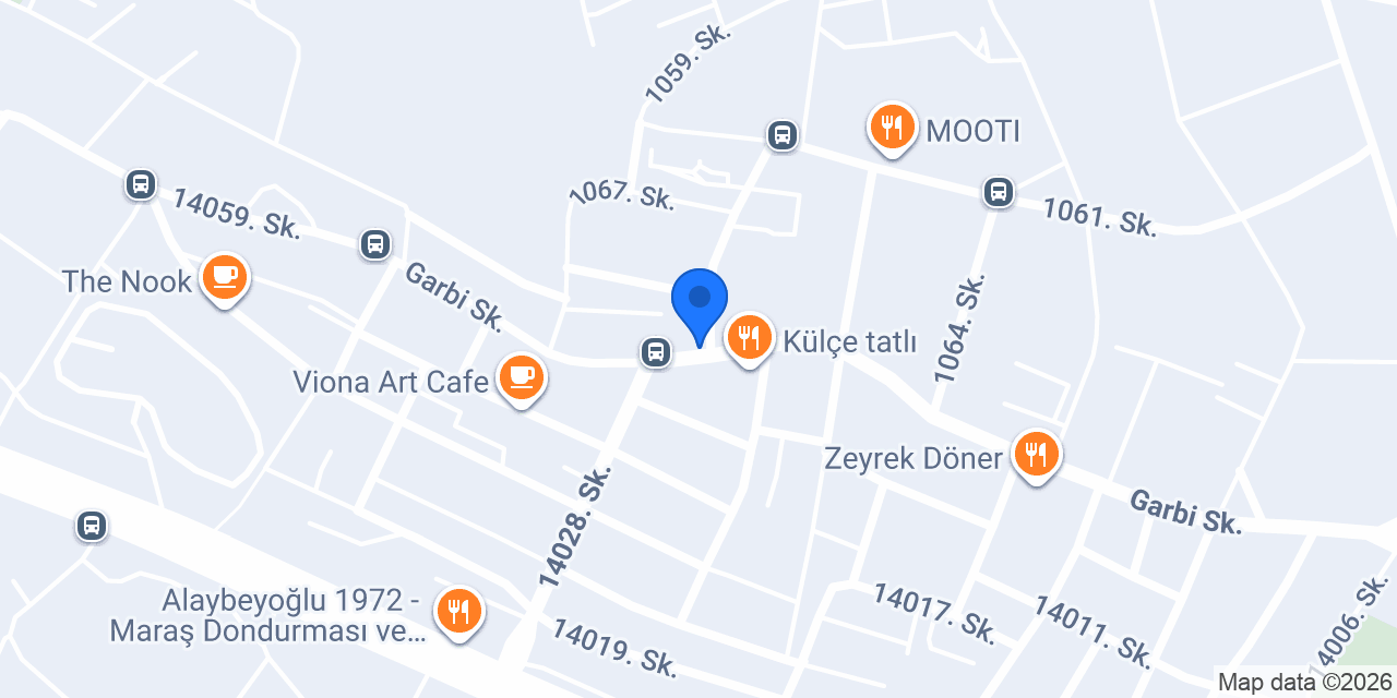 MARAŞ RENT A CAR konumu