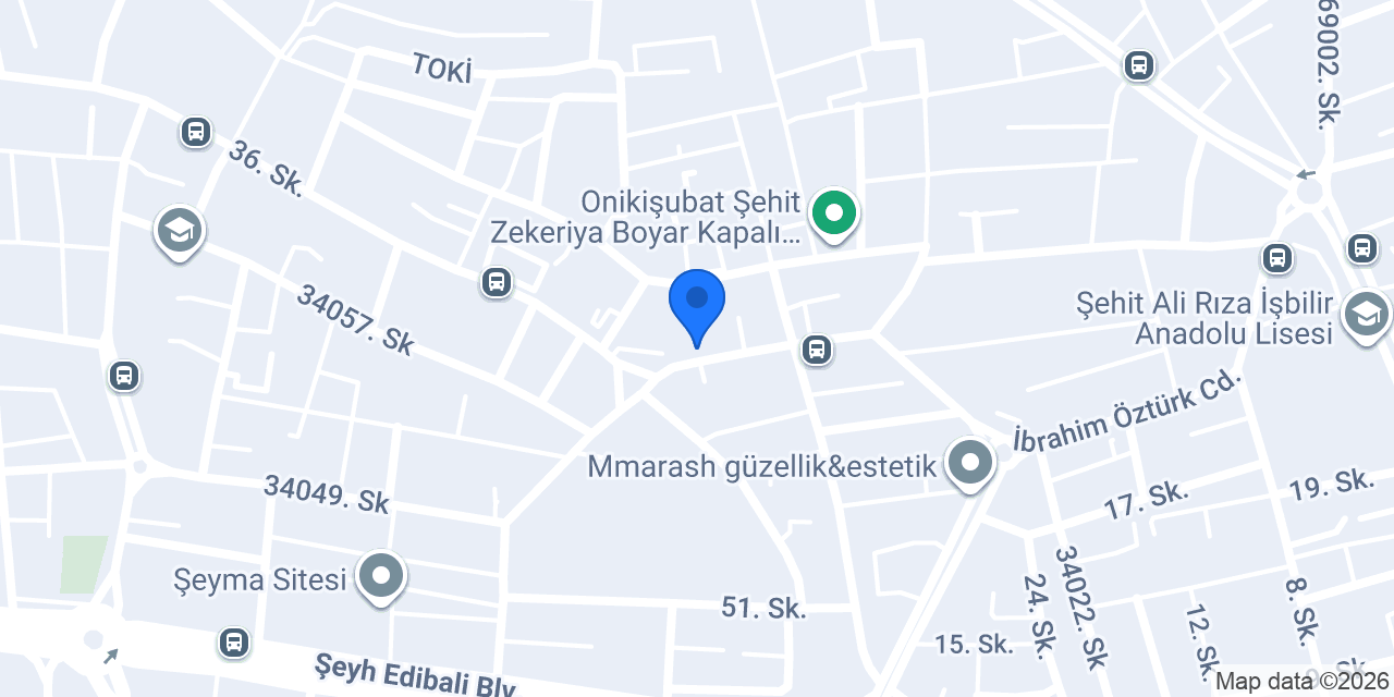Önder Fırın konumu