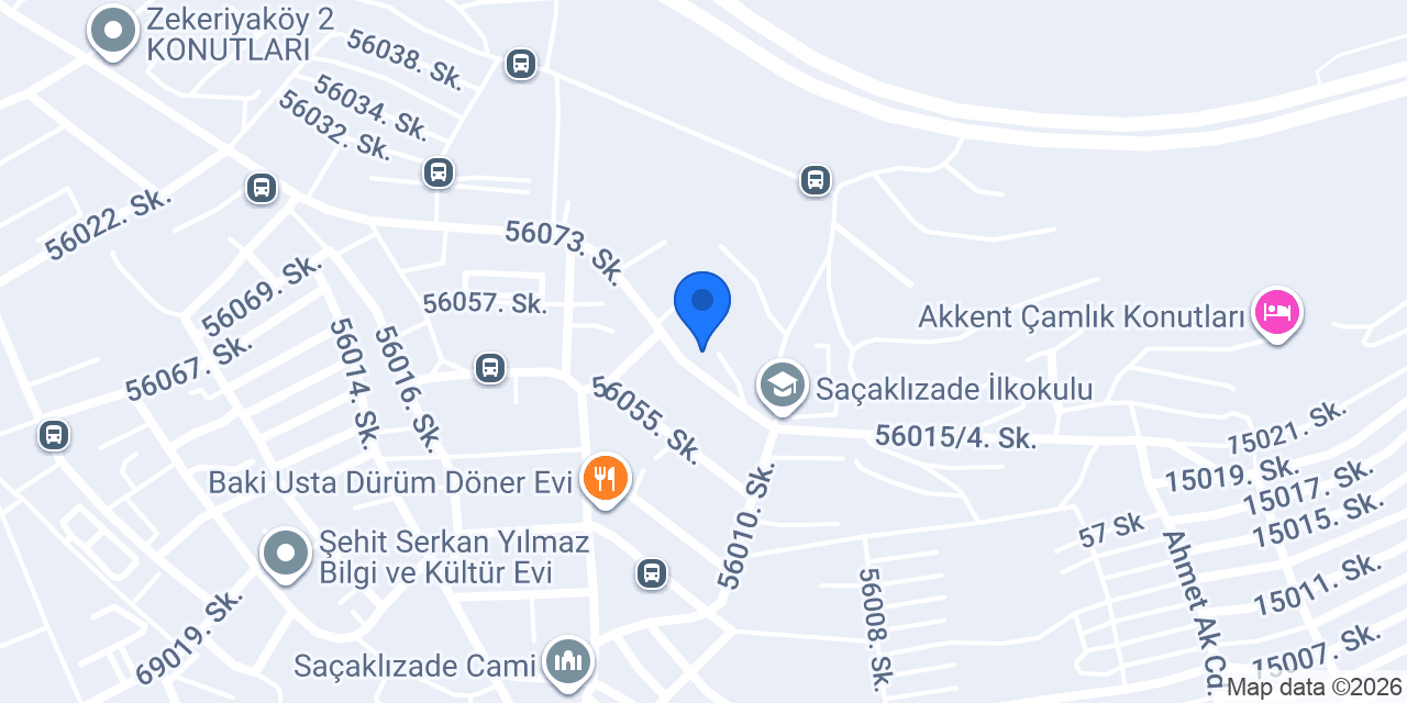 Salon akgül konumu