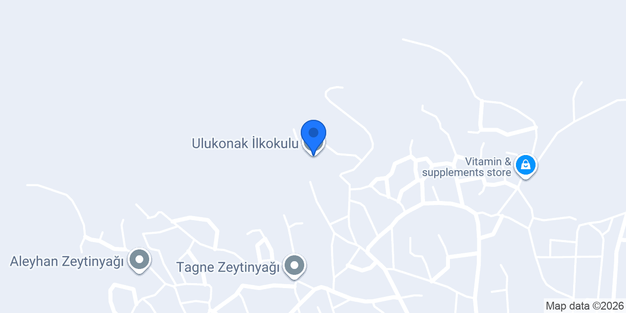 Ulukonak İlkokulu konumu