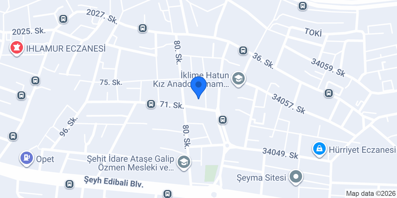 Aksu Temizlik konumu