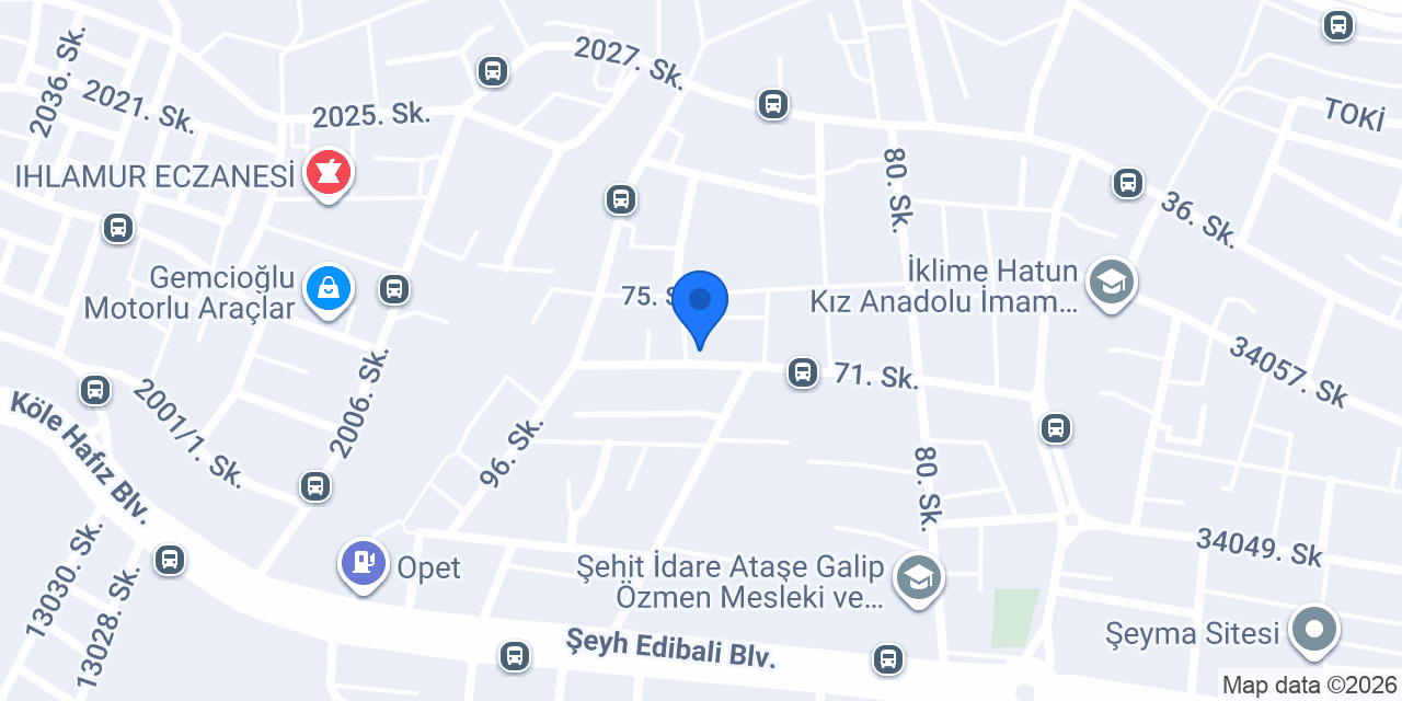Parlak Taşıma Turizm konumu