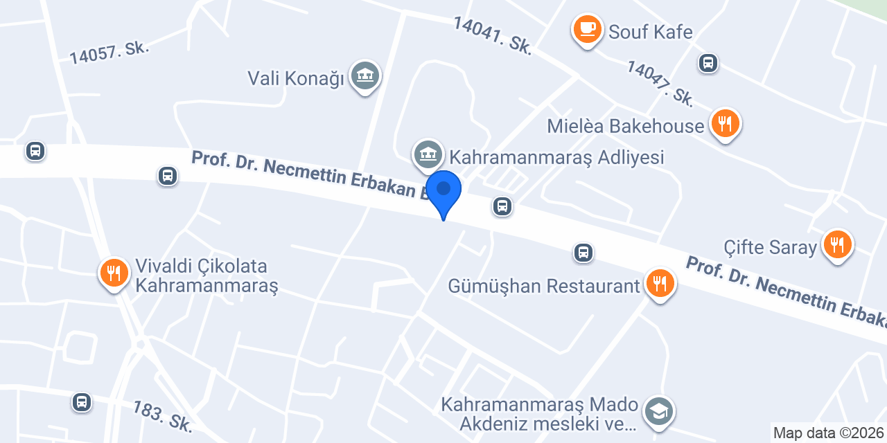 AVUKAT YAŞAR KALAYCI konumu