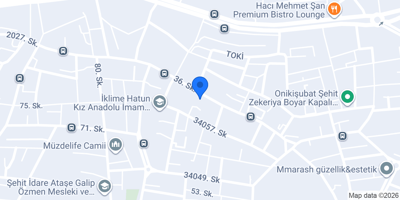 İNCİ AVM konumu