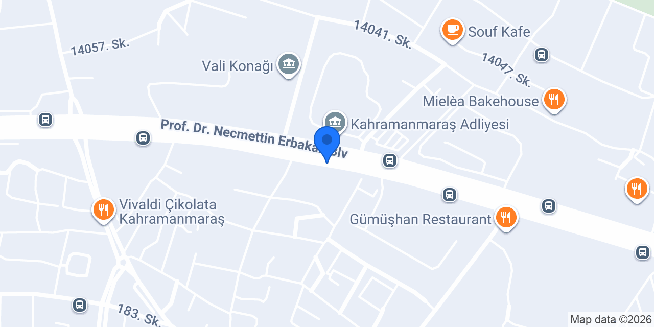 Avukat Buğra TOPAKTAŞ konumu
