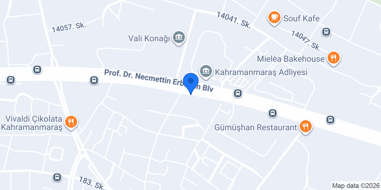 Öncü Hukuk Bürosu konumu