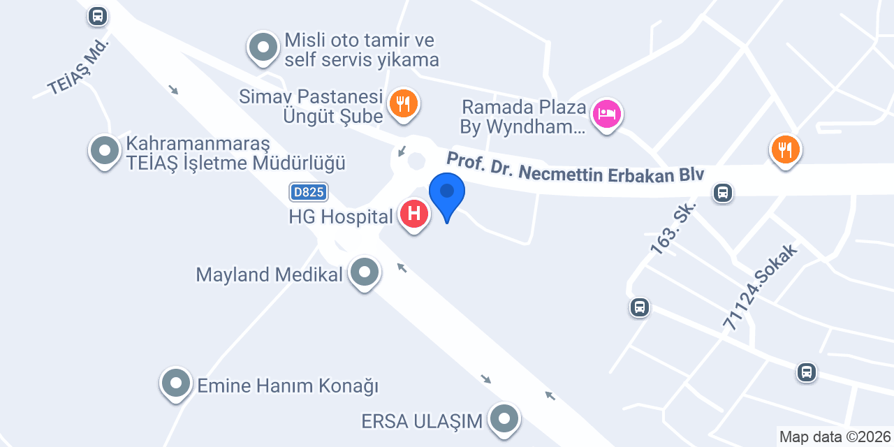 Nar Eczanesi konumu