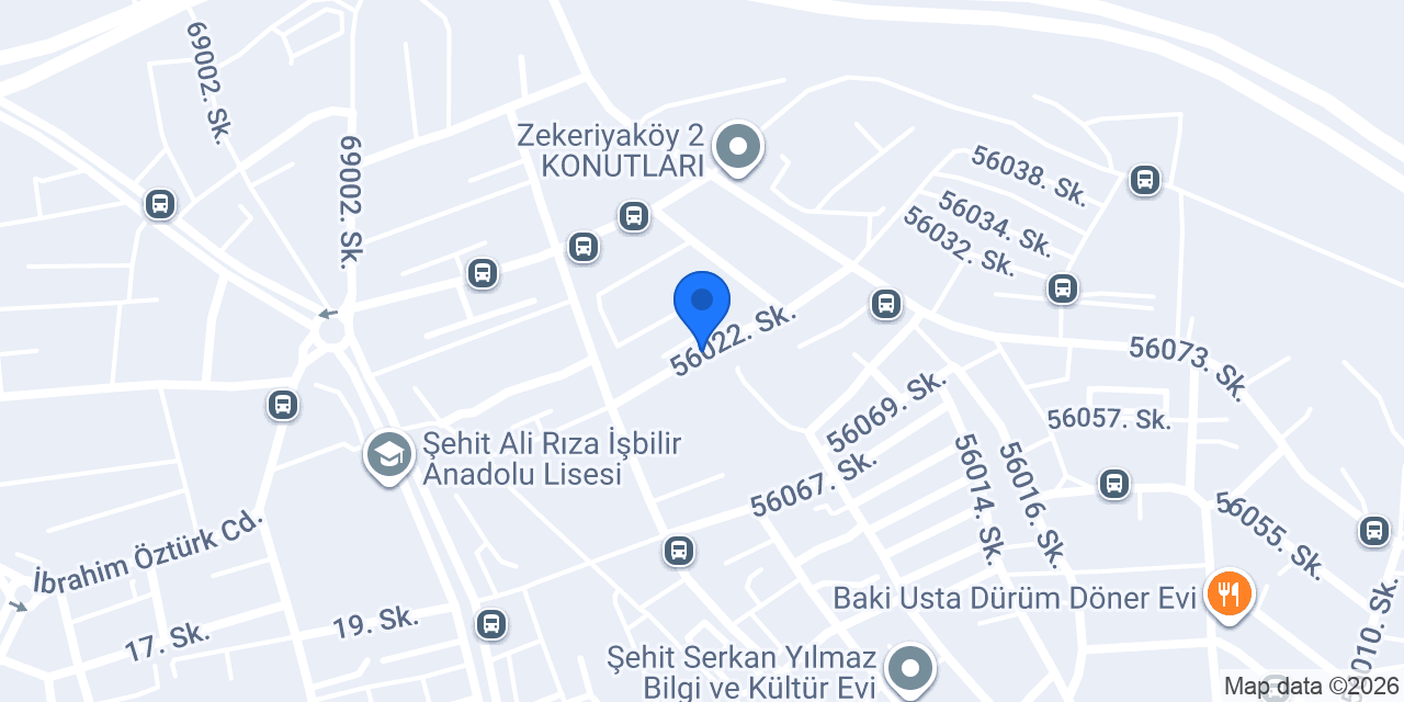 ÇEVİK OTOMOTİV konumu