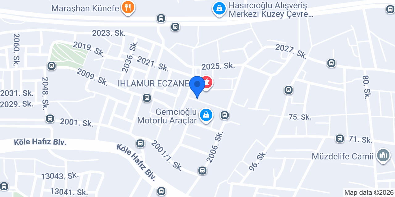 Nisan Eczanesi konumu