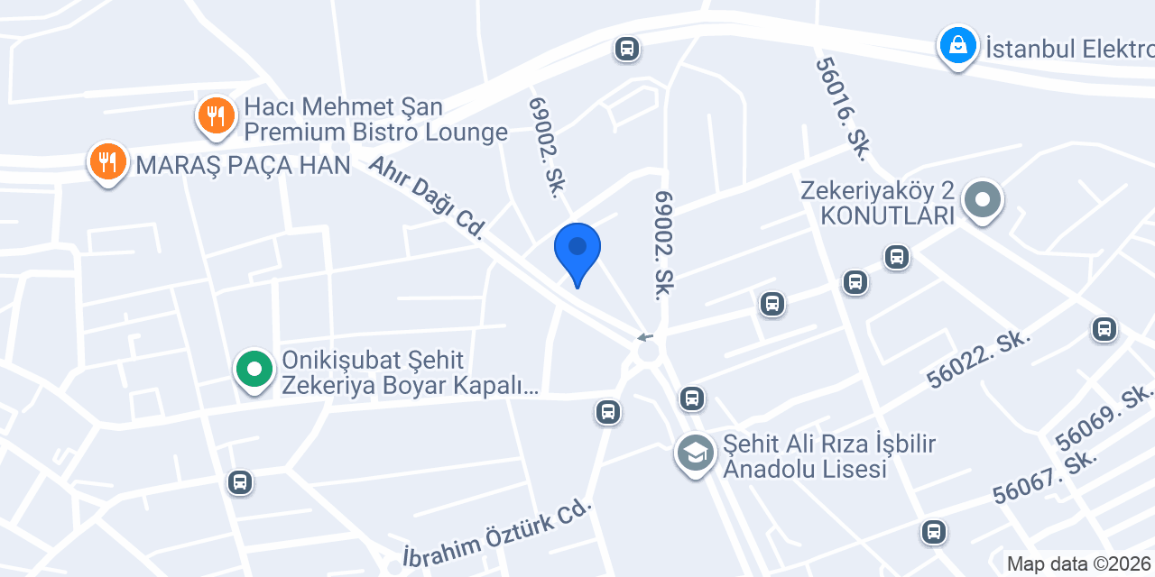 HT PSİKOTEKNİK & DANIŞMANLIK MERKEZİ konumu