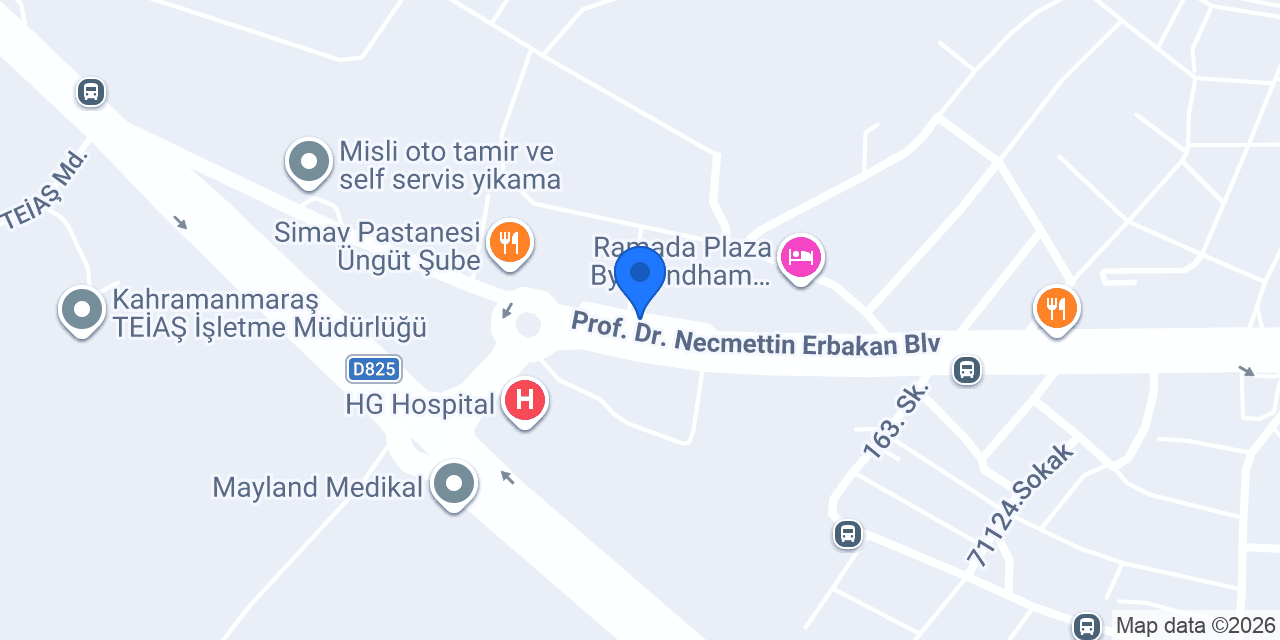 Mirvana İnşaat konumu