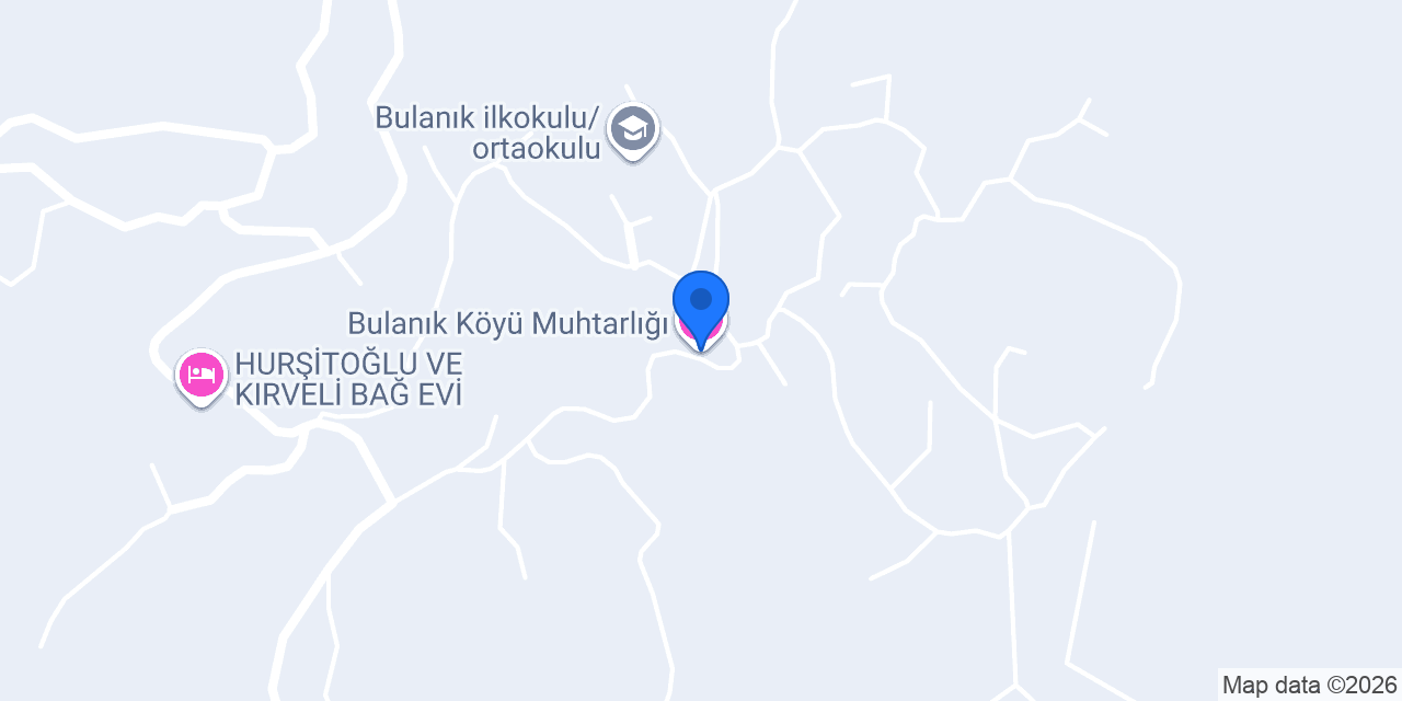 Bulanık Erkenez İlköğretim Okulu konumu