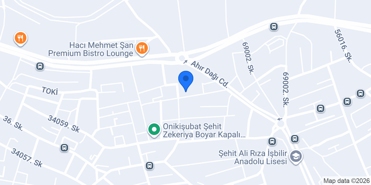 Kuzey Kütüphane Kafe konumu