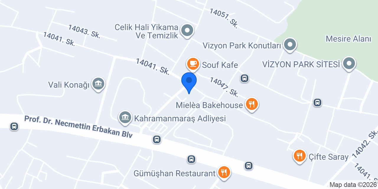 Diyetisyen Kübra Ergün konumu