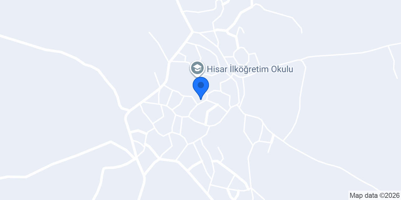 Hisar Sağlık Evi konumu