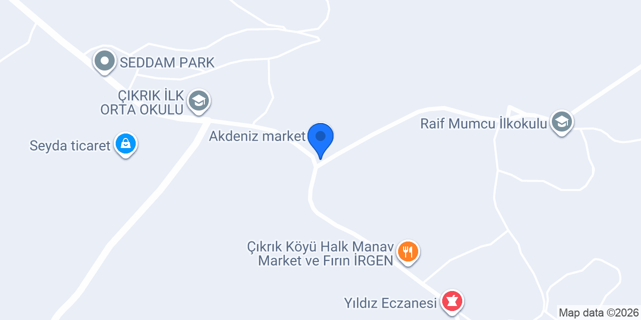 Akdeniz market konumu