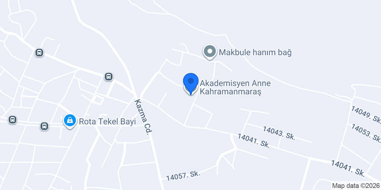 Akademisyen Anne Kahramanmaraş konumu