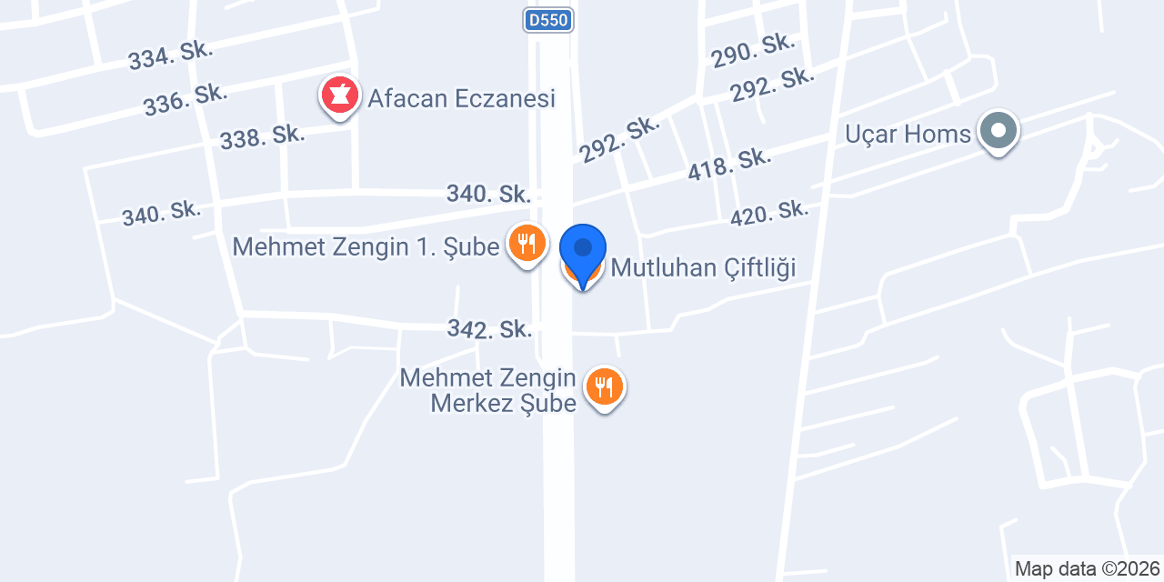 Mutluhan Çiftliği konumu