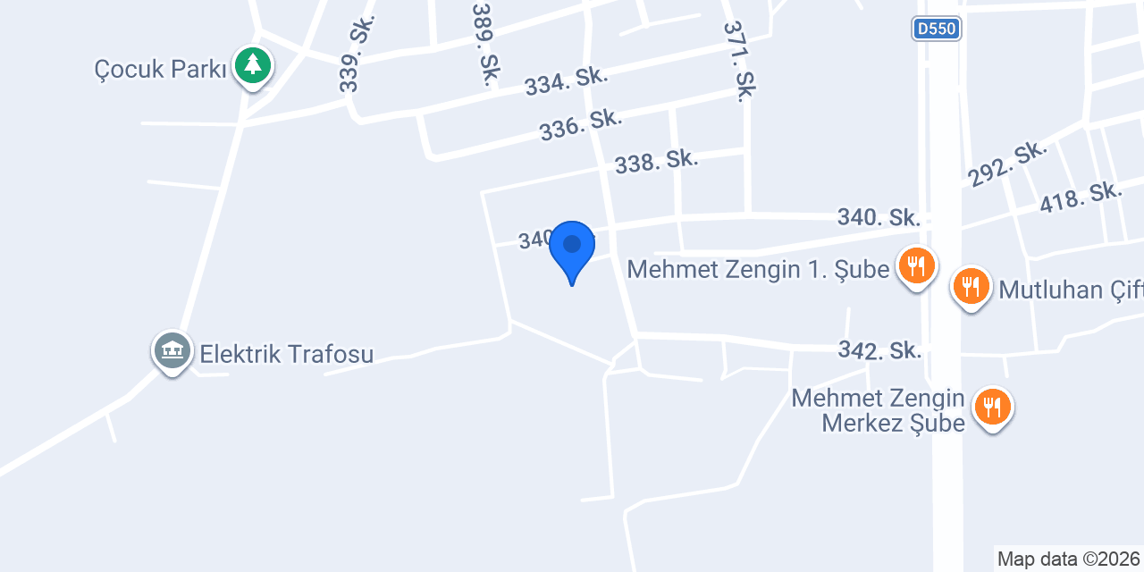 OTO ÇİNKE konumu