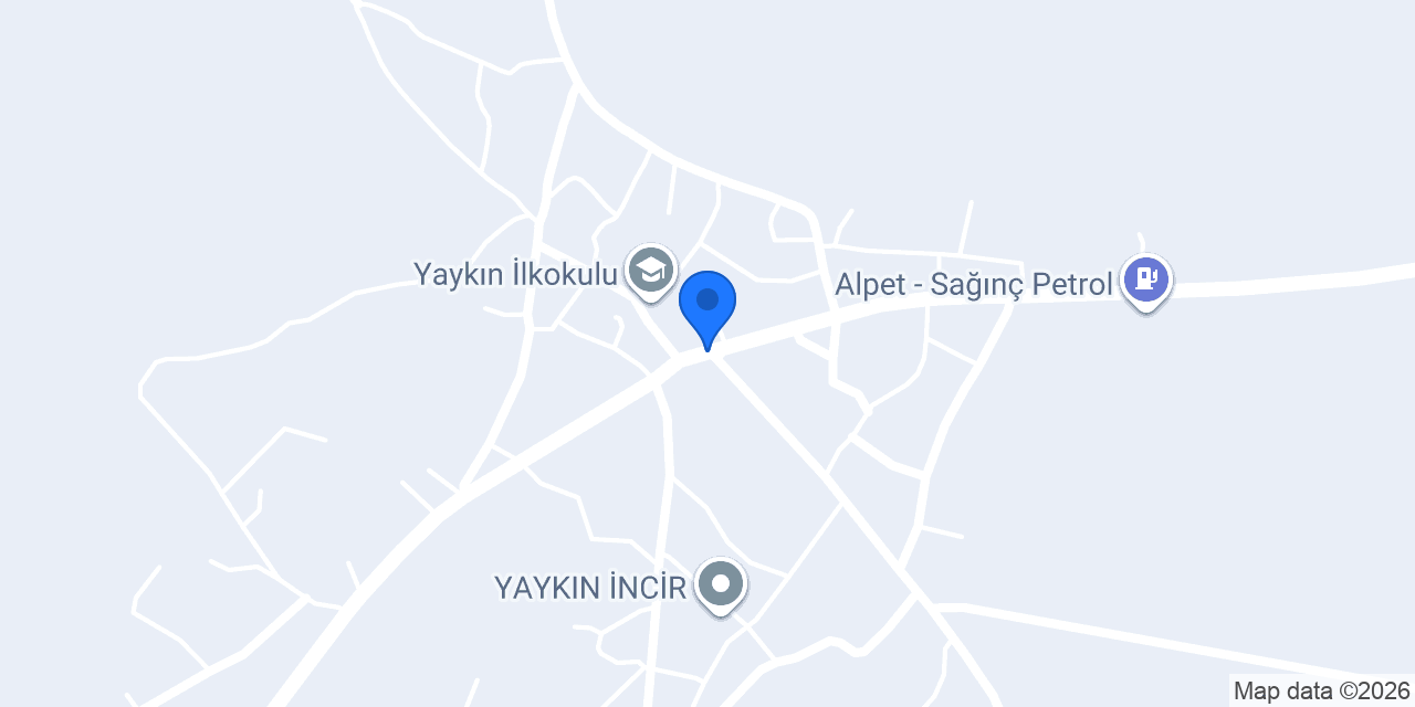 Yaykın Sağlık Ocağı konumu