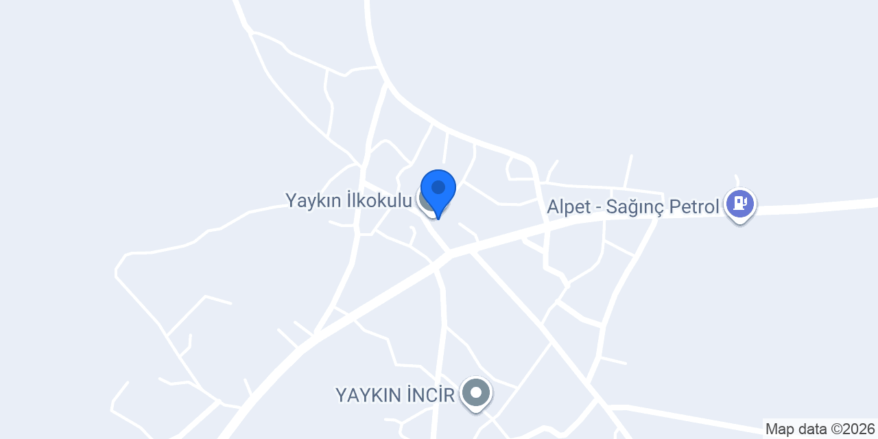 Yaykın İlkokulu konumu