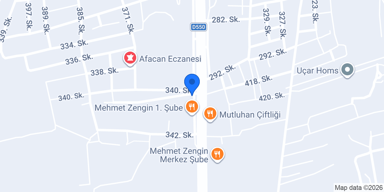 Köfteci Enişte konumu