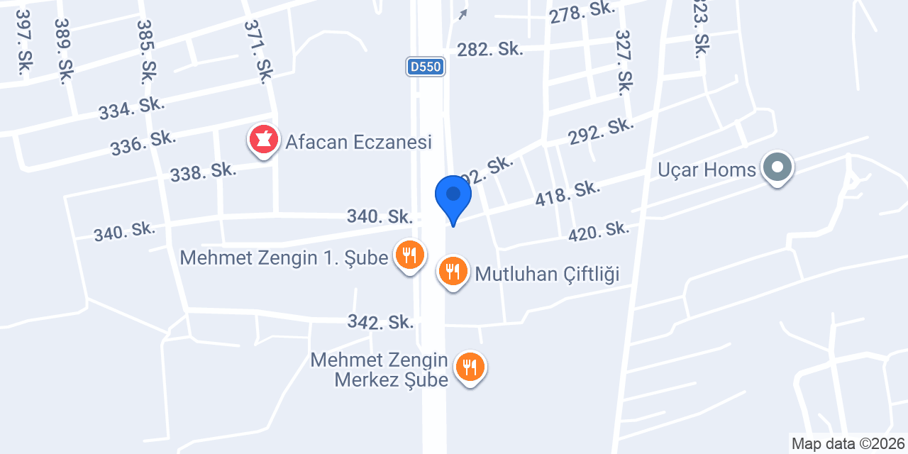 TUĞRA OTO LAS konumu
