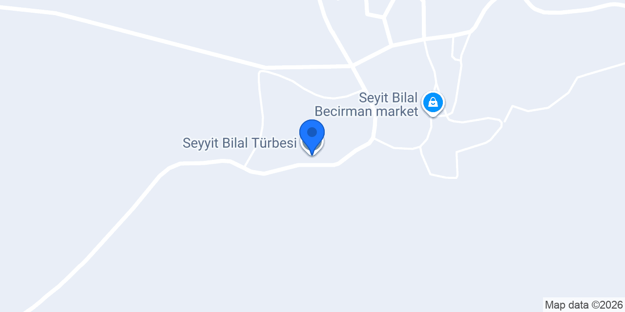Seyyit Bilal Türbesi konumu