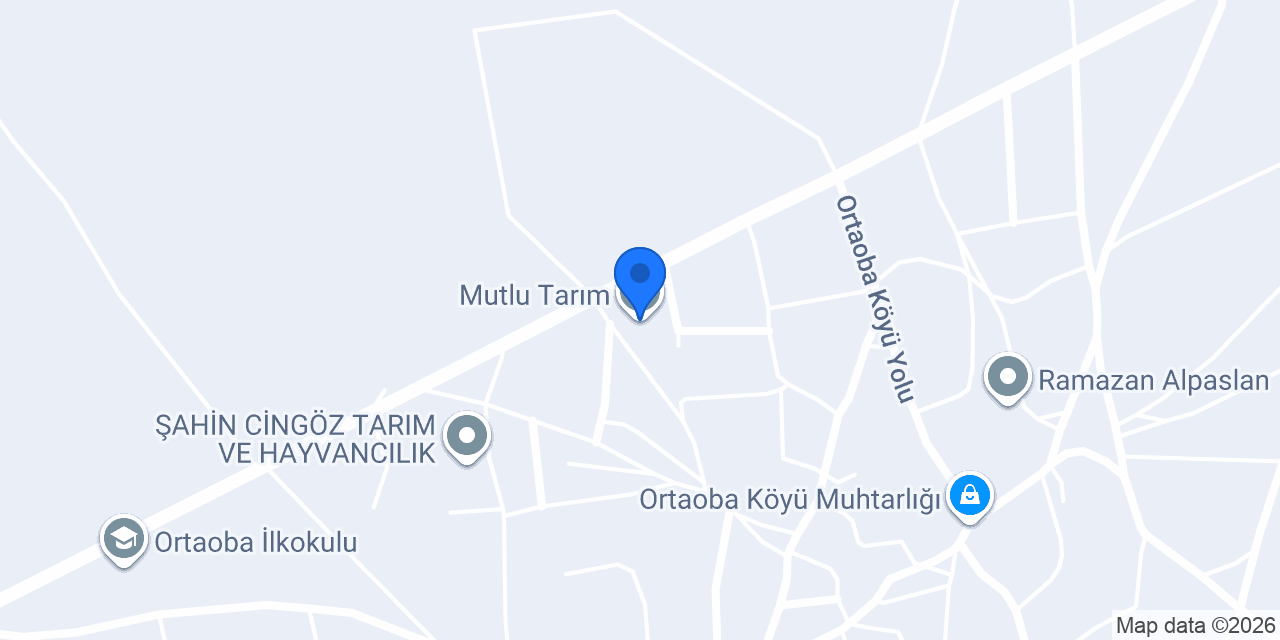Mutlu Tarım konumu