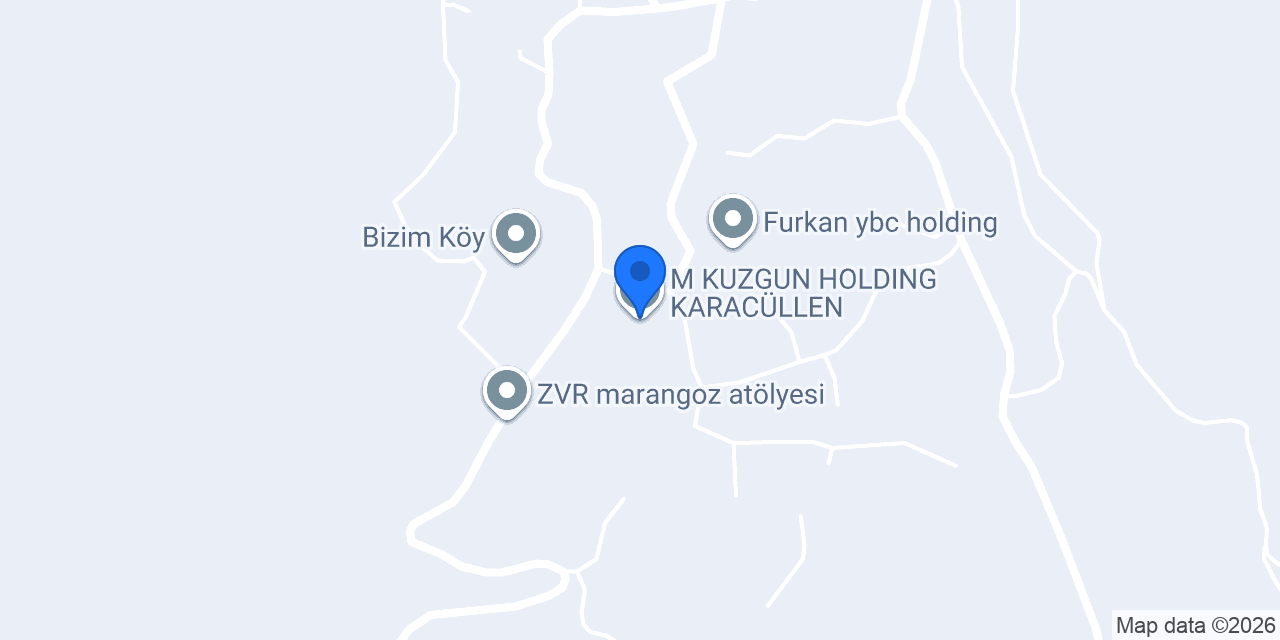 M KUZGUN HOLDING KARACÜLLEN konumu