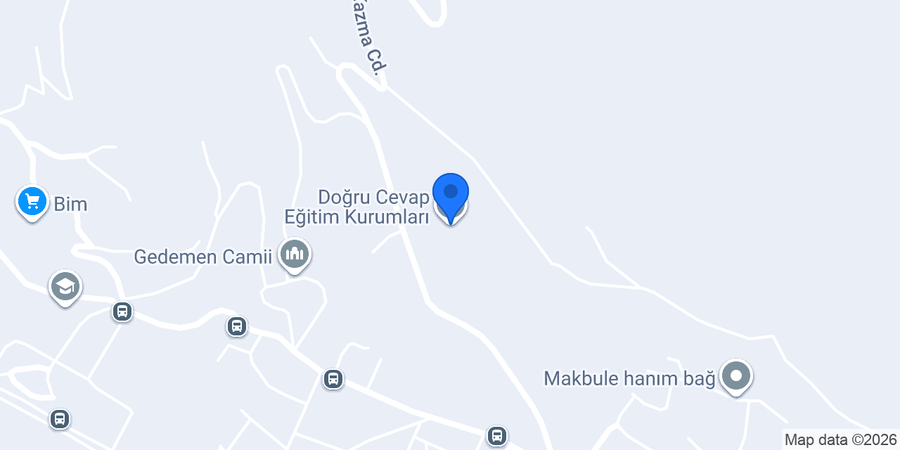Doğru Cevap Eğitim Kurumları konumu