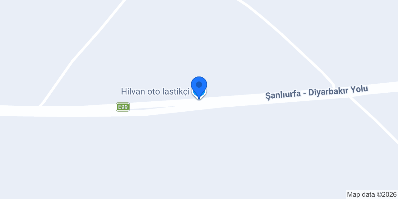 Hilvan oto lastikçi konumu