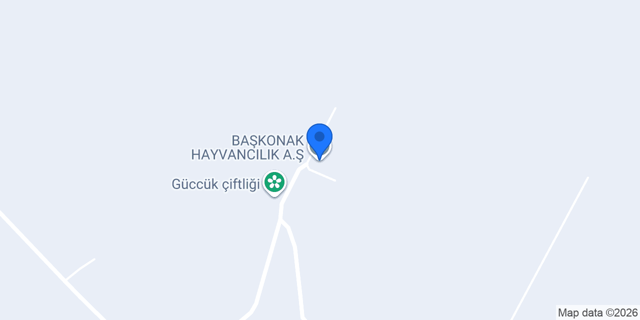 BAŞKONAK HAYVANCILIK A.Ş. konumu