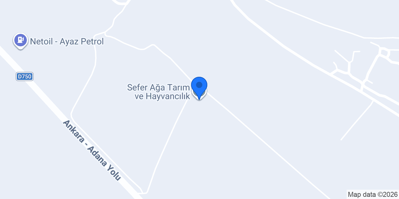 Sefer Ağa Tarım ve Hayvancılık konumu