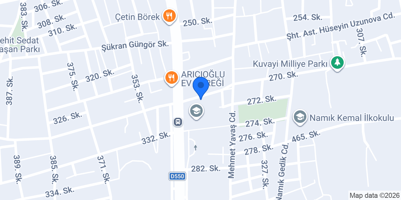 Diş Hekimi Harun Solak konumu