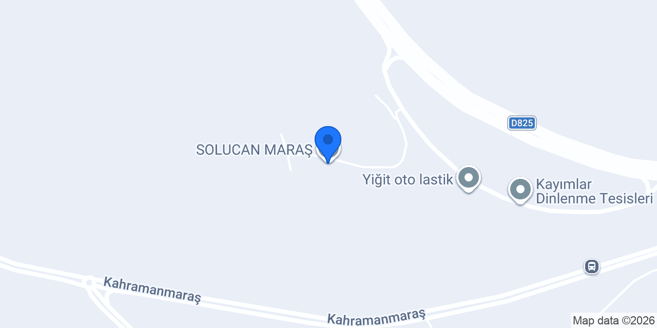 SOLUCAN MARAŞ konumu