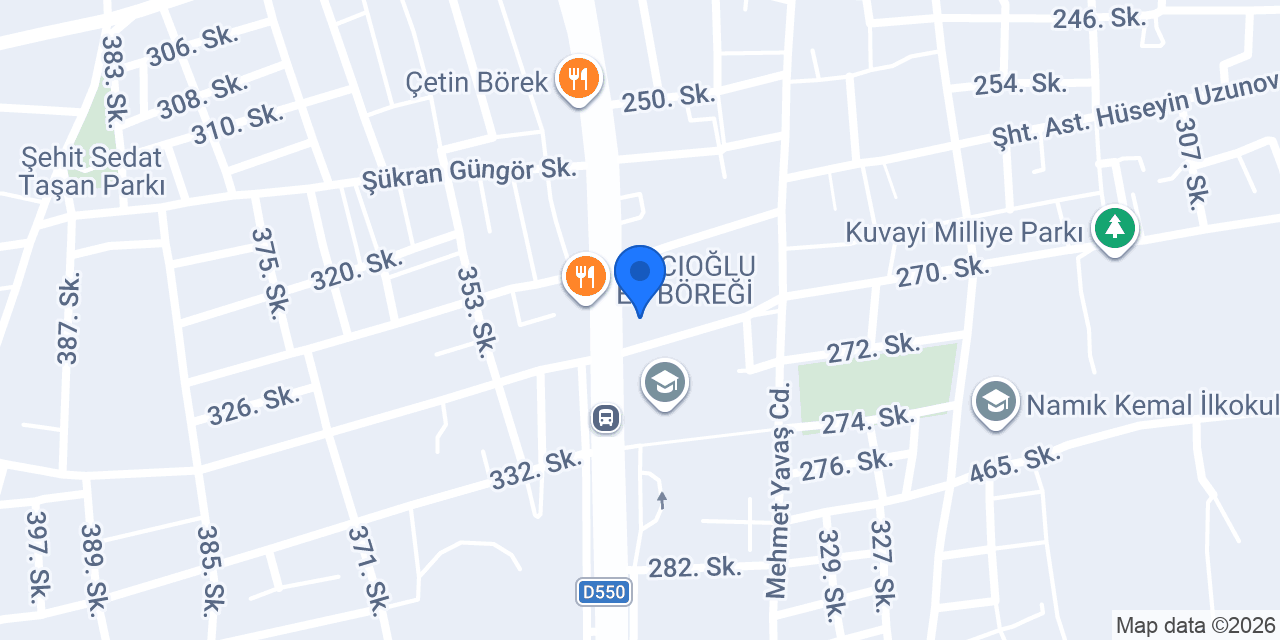 X-ir Döner Çine Şubesi konumu