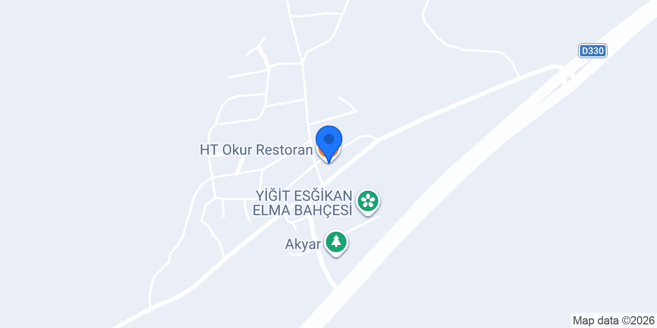 HT Okur Restoran konumu