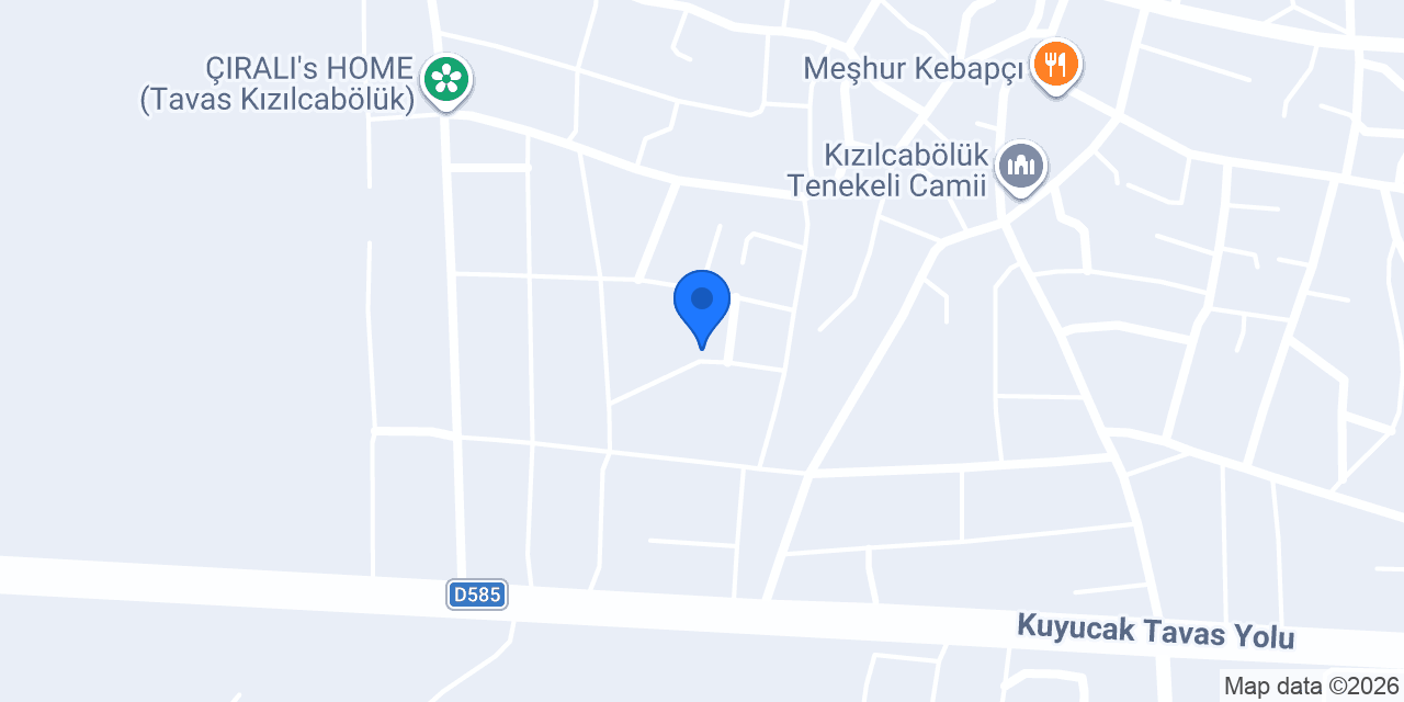 Ptt-kızılcabölük Şubesi konumu
