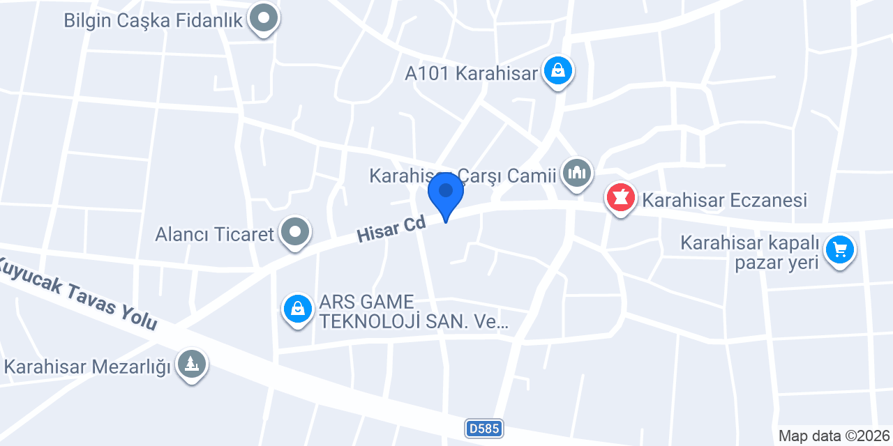 Karahisar'ın Lezzet Durağı konumu