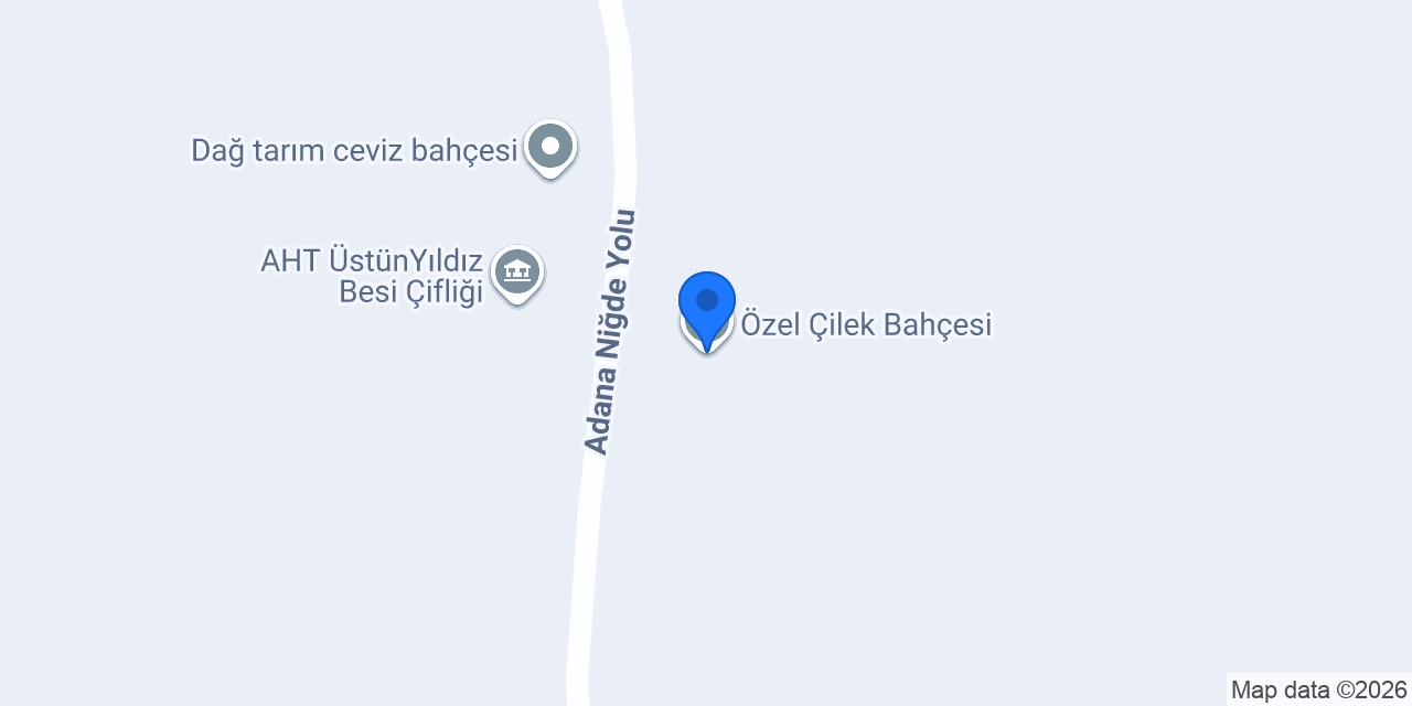 Özel Çilek Bahçesi ️ konumu