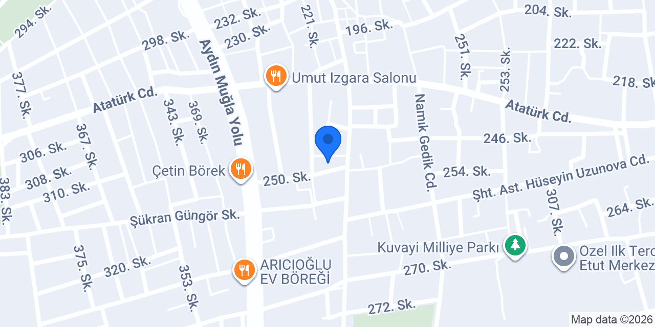 DHL eCommerce - Çine Şubesi konumu