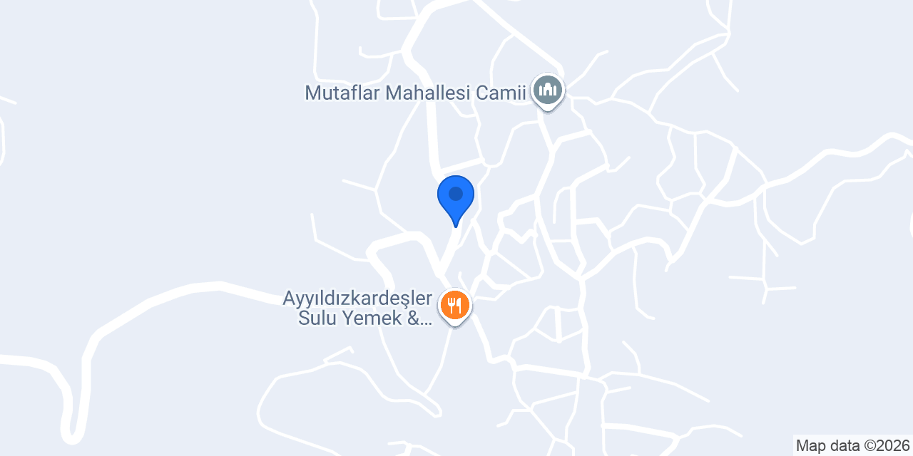 Mutaflar İlköğretim Okulu konumu