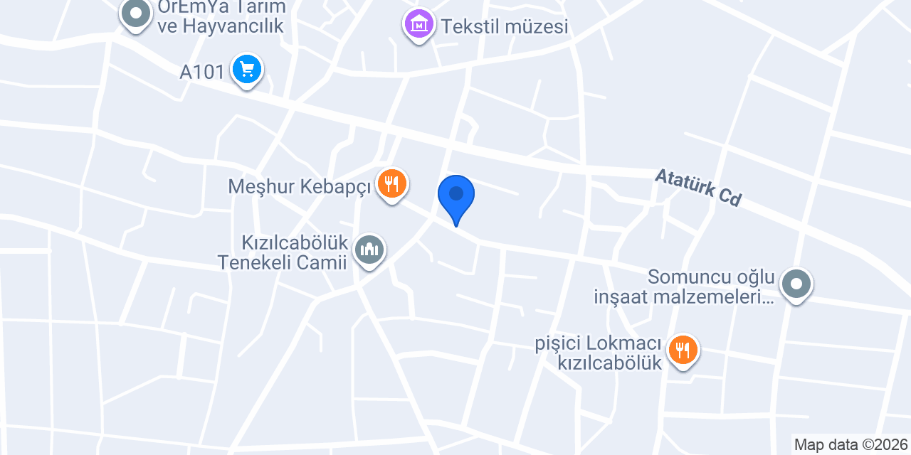 MEKİK EMLAK konumu
