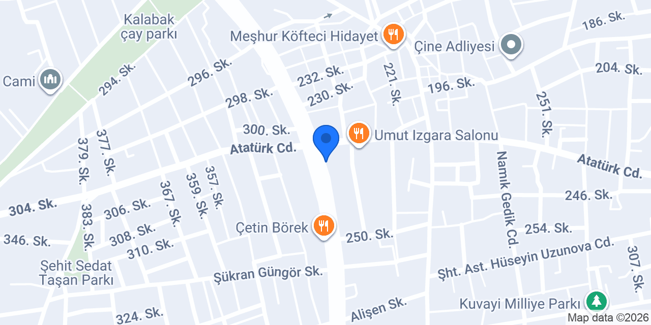 Yörük Kokoreç konumu