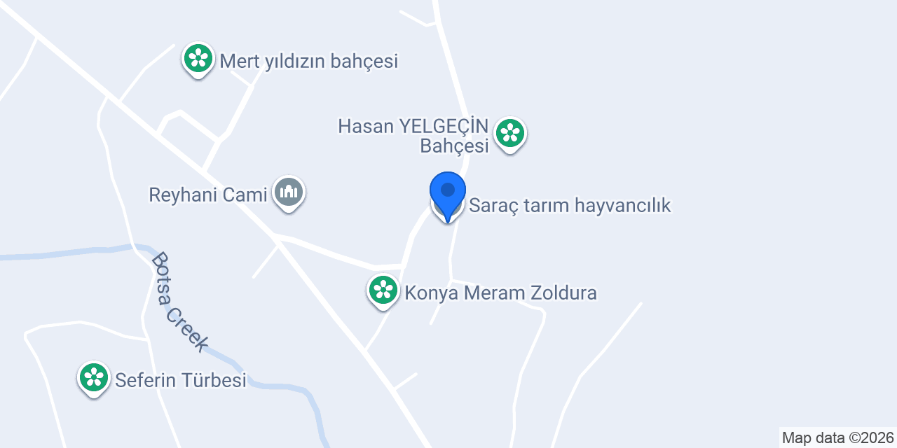 Saraç tarım hayvancılık konumu