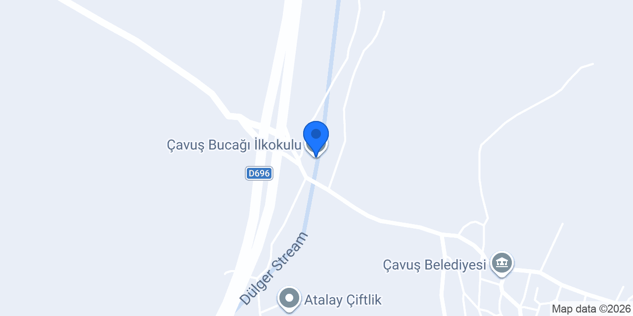 Çavuş Bucağı İlkokulu konumu
