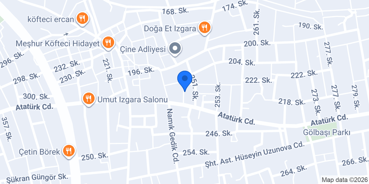 Akan Tekstil konumu