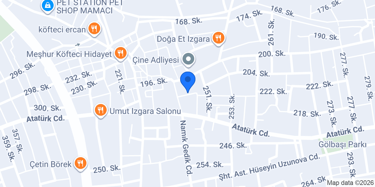 Uğur Kırtasiye konumu