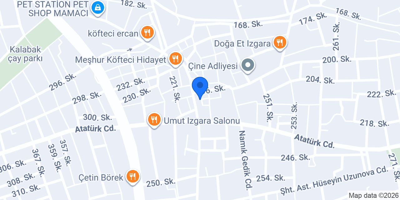 Anka Kebap House konumu